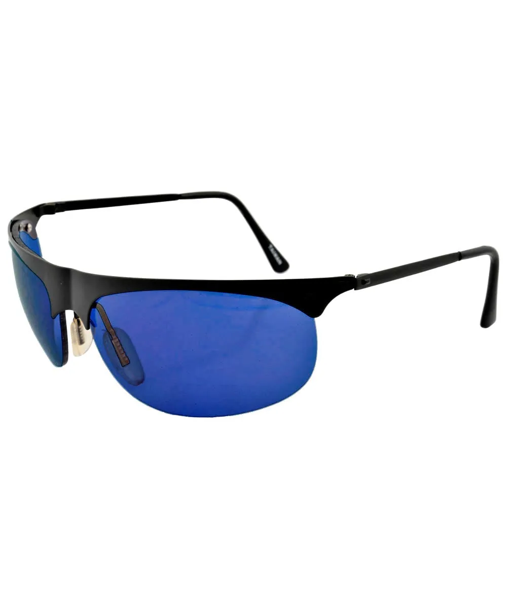 RADDINGTON Blue Fashion-Forward Sport Sunglasses