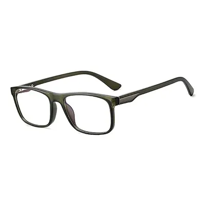 Ralferty Men's Full Rim Square Tr 90 Acetate Eyeglasses F95375