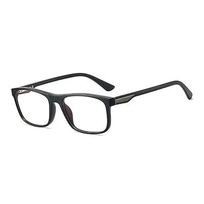 Ralferty Men's Full Rim Square Tr 90 Acetate Eyeglasses F95375