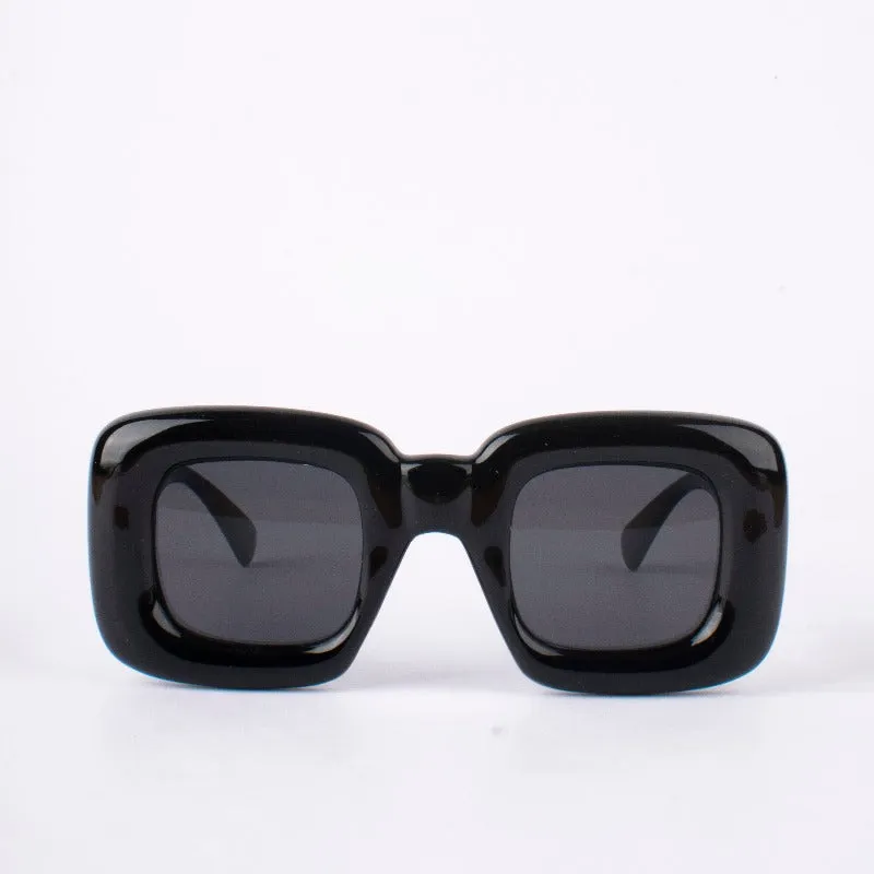 Raven Black Funky Oversized Kid's Sunglasses