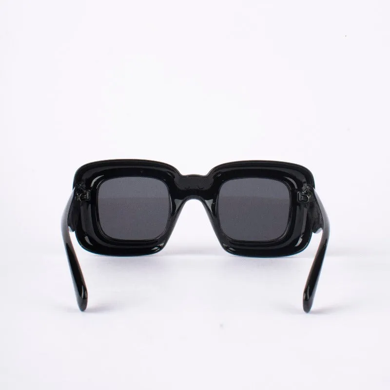 Raven Black Funky Oversized Kid's Sunglasses