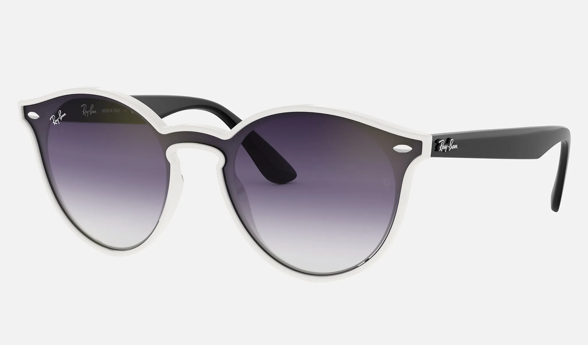 Ray-Ban Blaze Round Blaze Asian Fit Unisex Lifestyle Sunglasses