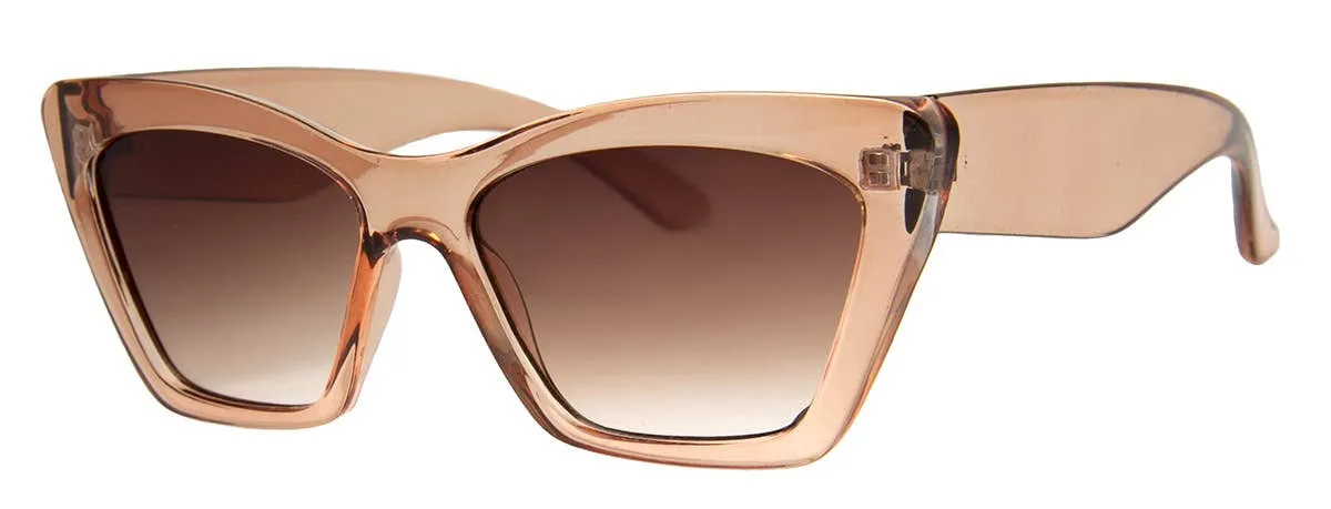 Razzy - Sunglasses: Champagne or  Tortoise