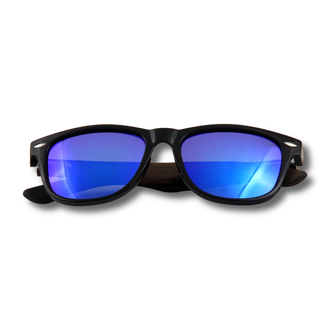 Real Ebony Wood Wanderer Style Sunglasses by WUDN