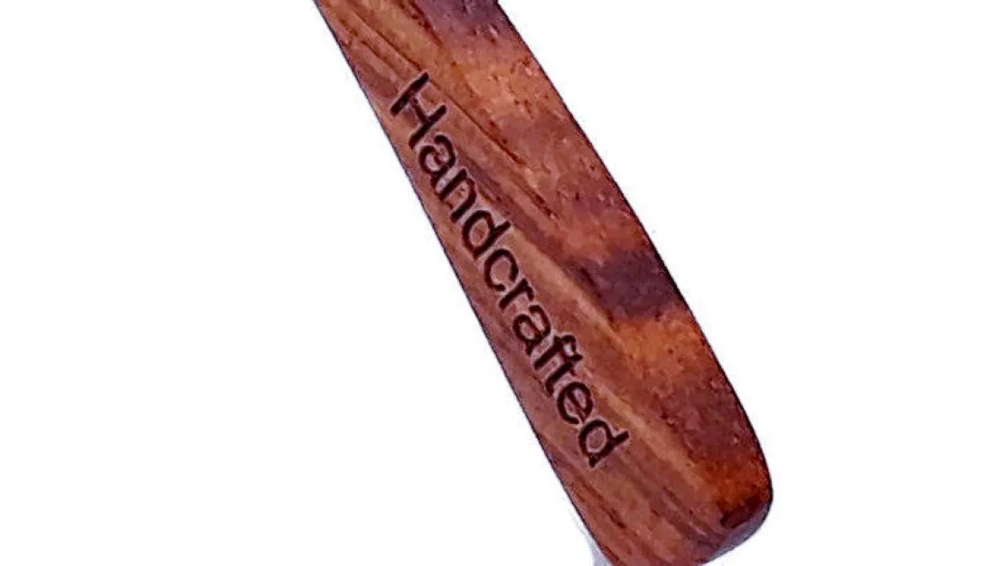 Real Walnut Wood Club Style Sunglasses, Polarized Lenses