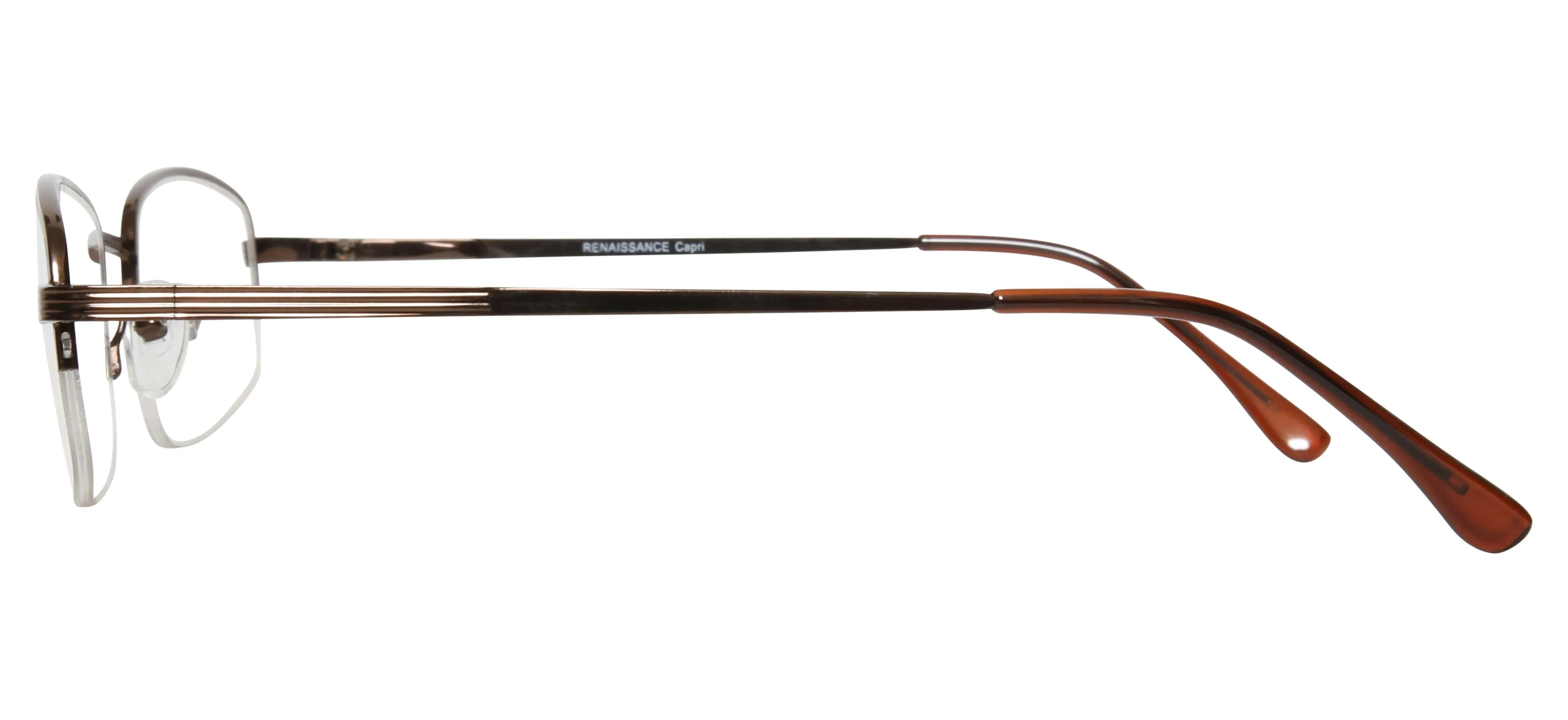 Rectangle Half Rim 201959 Eyeglasses