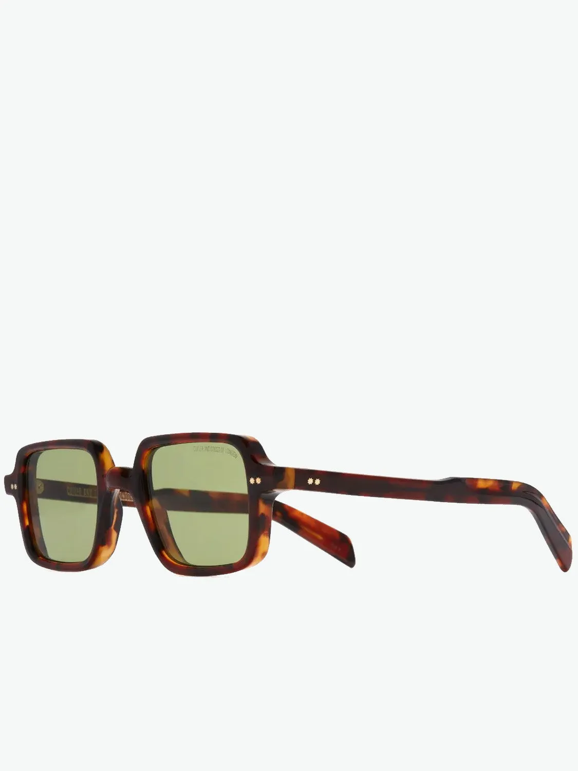 Rectangle Sunglasses Havana Burgundy