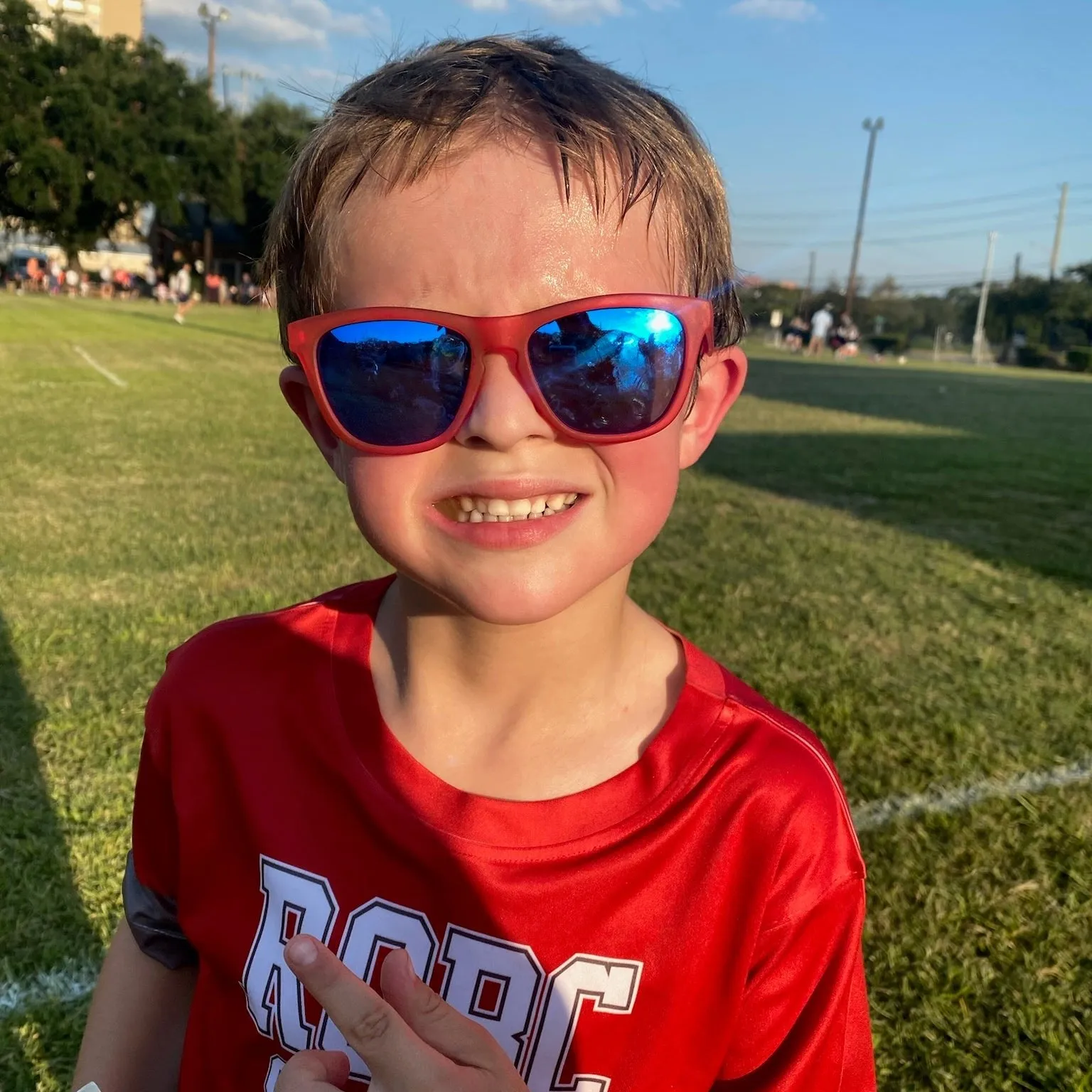 Red, White & BOOM!  — Patriotic Sunglasses For Kids
