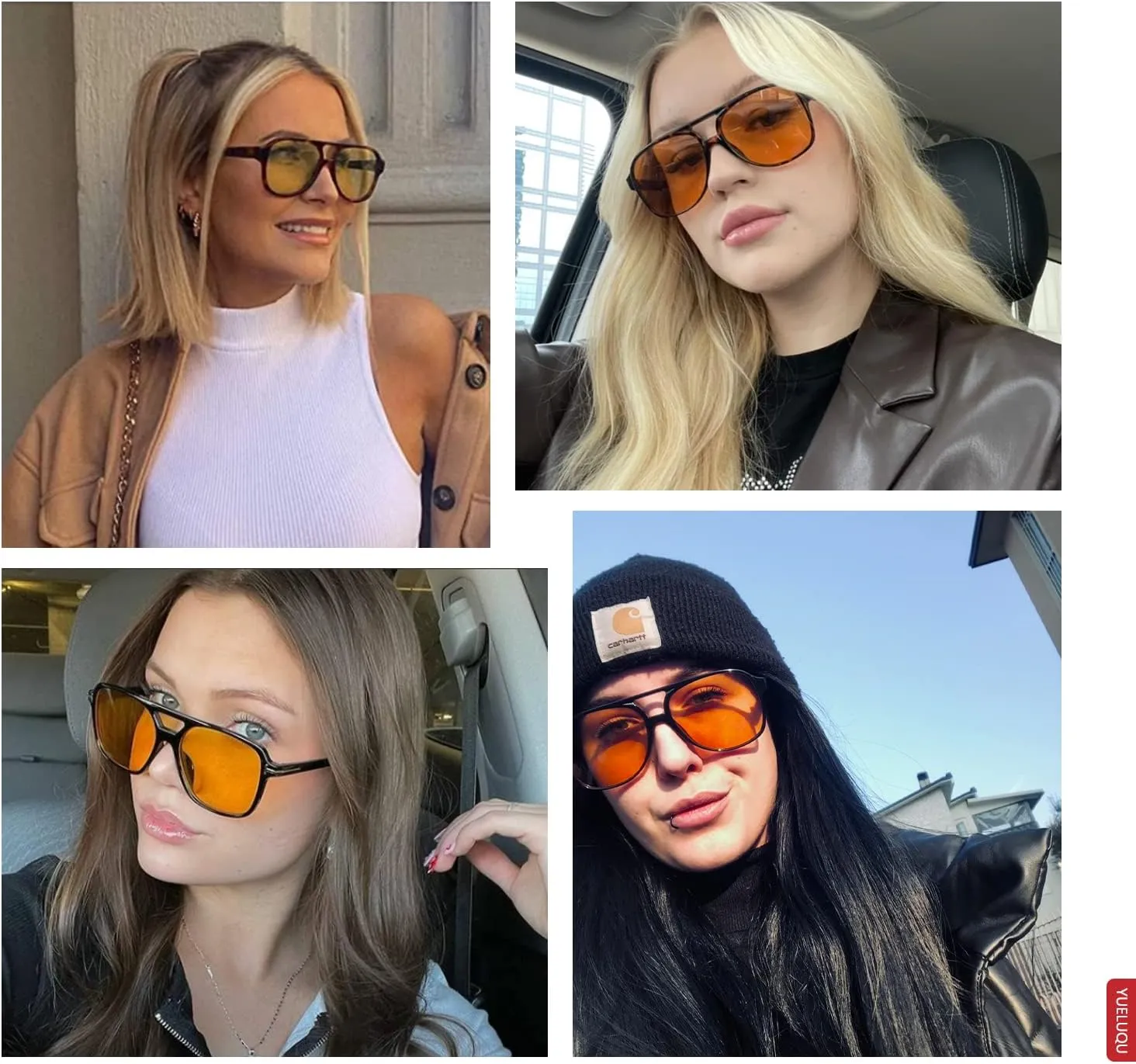 Retro 70s aviator sunglasses polarized sunglasses for Women Men classic large frame oversized sunglasses