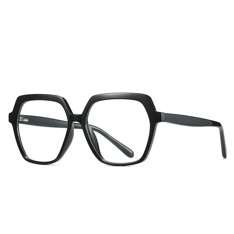 Retro 70S Oversized Polygon Glasses