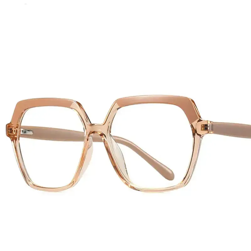 Retro 70S Oversized Polygon Glasses