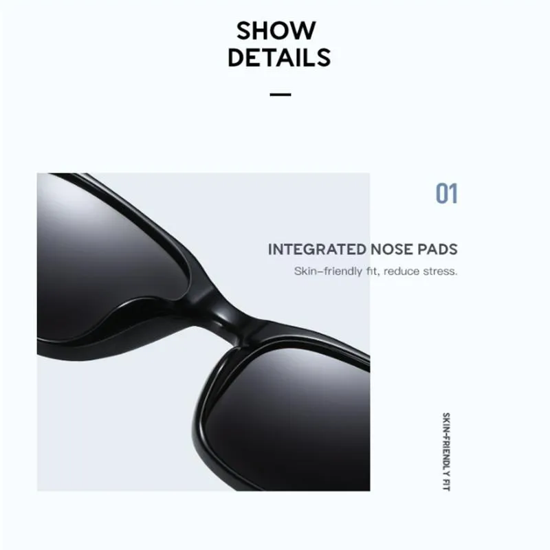 Retro Classic Polarized Sunglasses for Men Women