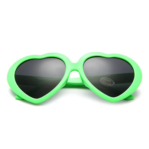 Retro Funny Love Heart Shape Anti-UVA And UVB Sun Glassess