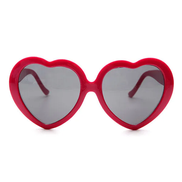 Retro Funny Love Heart Shape Anti-UVA And UVB Sun Glassess
