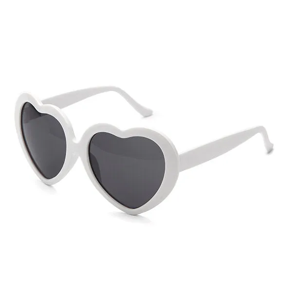 Retro Funny Love Heart Shape Anti-UVA And UVB Sun Glassess