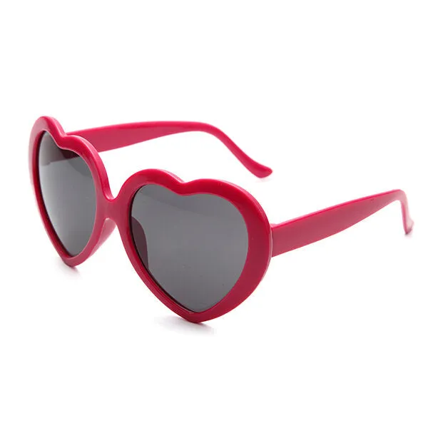 Retro Funny Love Heart Shape Anti-UVA And UVB Sun Glassess