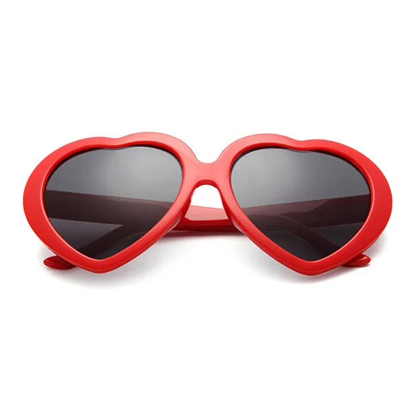 Retro Funny Love Heart Shape Anti-UVA And UVB Sun Glassess