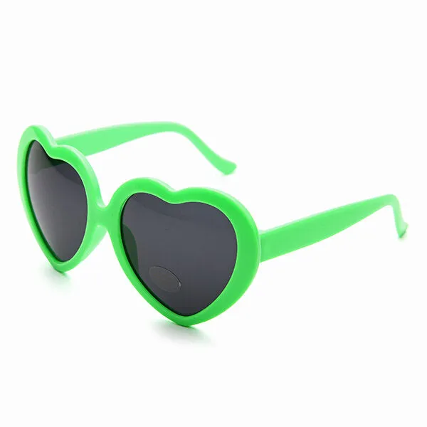 Retro Funny Love Heart Shape Anti-UVA And UVB Sun Glassess
