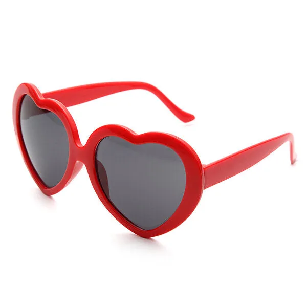 Retro Funny Love Heart Shape Anti-UVA And UVB Sun Glassess