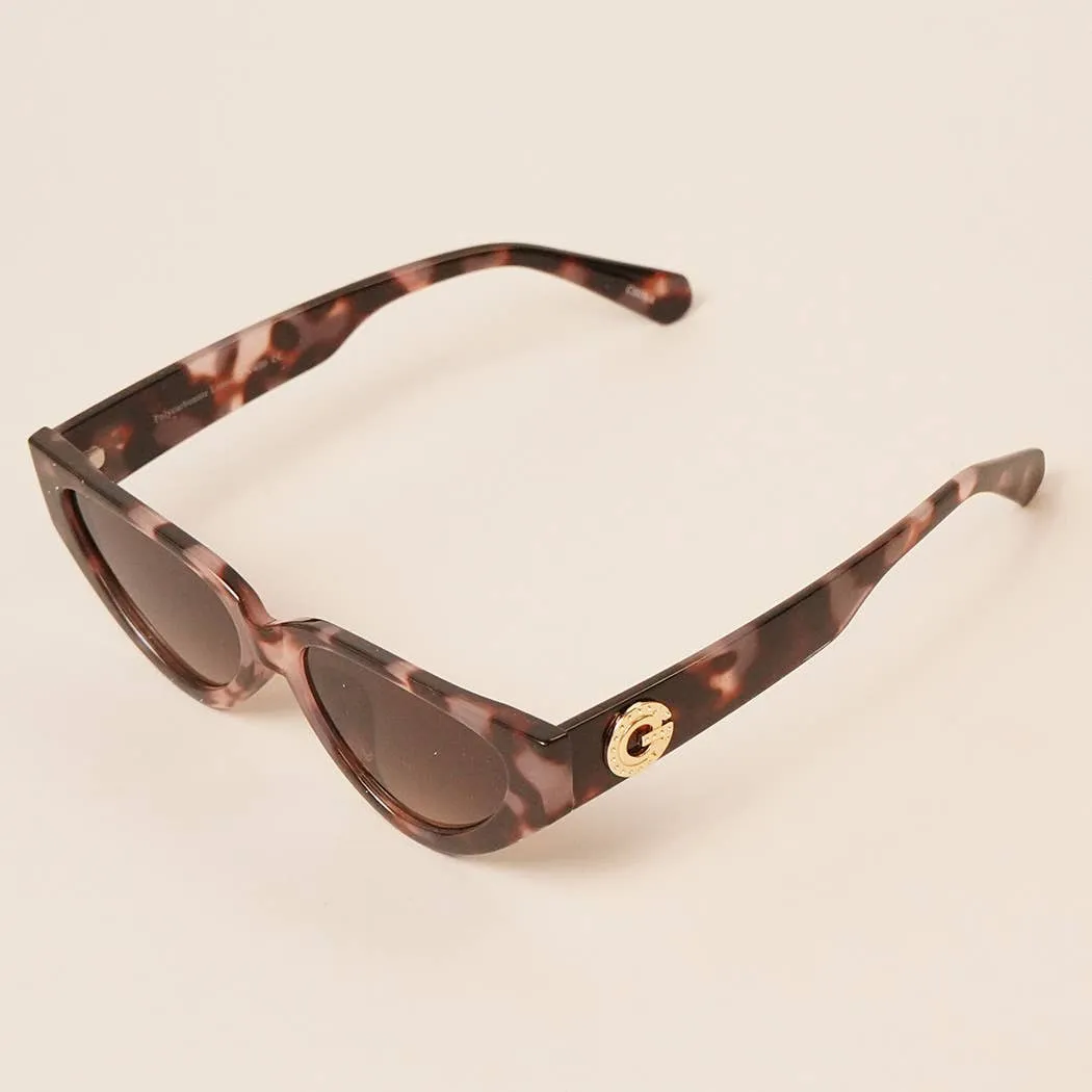Retro Narrow Cat Eye Sunglasses