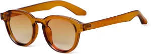 Retro Round Sunglasses for Women Men Small Circle FrameTrendy Style UV400 Protection Sun Glasses