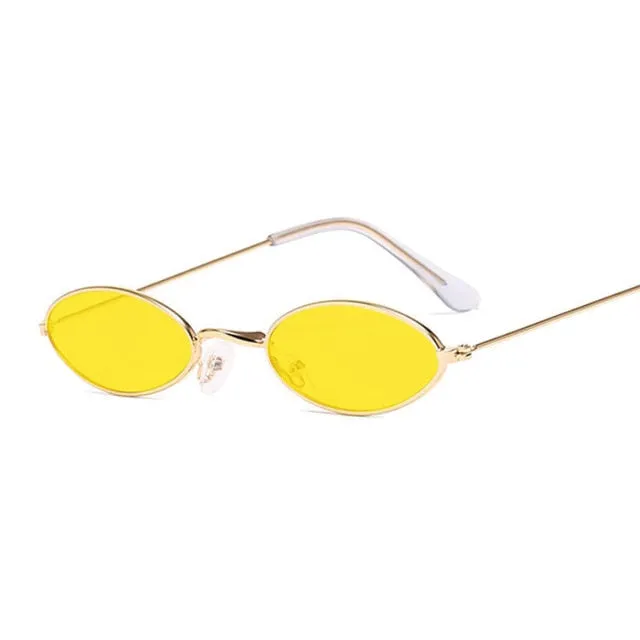 Retro Small Oval Sunglasses