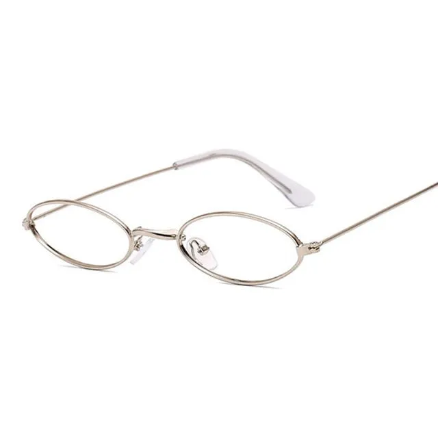 Retro Small Oval Sunglasses