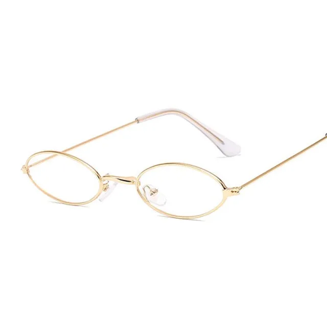 Retro Small Oval Sunglasses