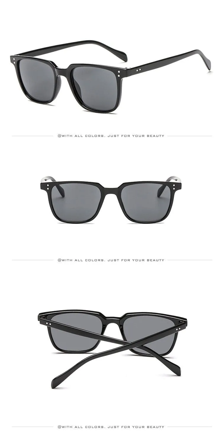 Retro Square Polarized Sunglasses