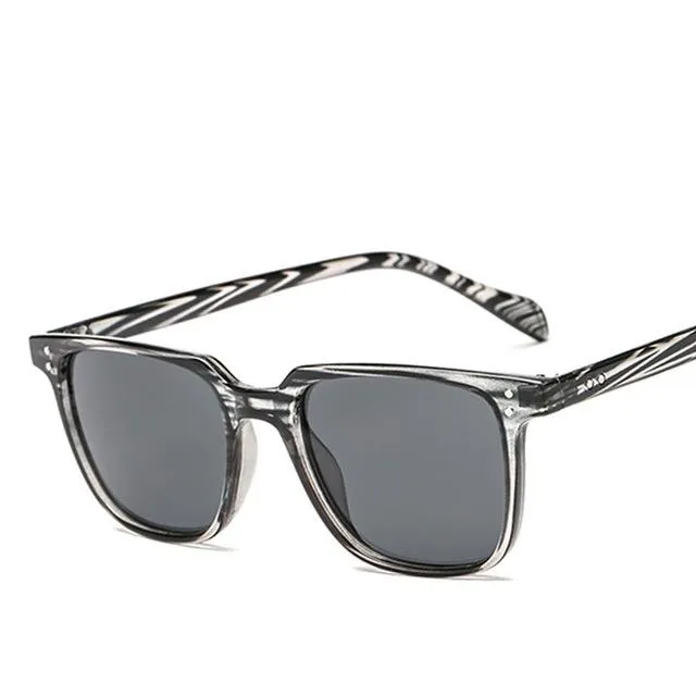 Retro Square Polarized Sunglasses