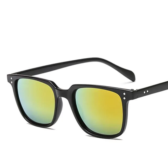 Retro Square Polarized Sunglasses