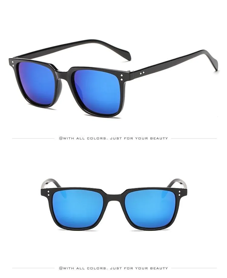 Retro Square Polarized Sunglasses