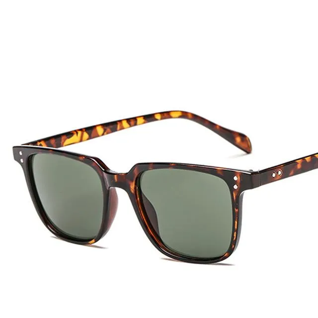 Retro Square Polarized Sunglasses