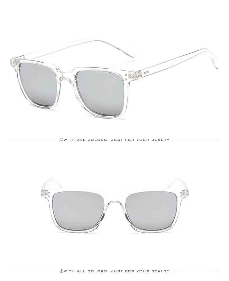 Retro Square Polarized Sunglasses