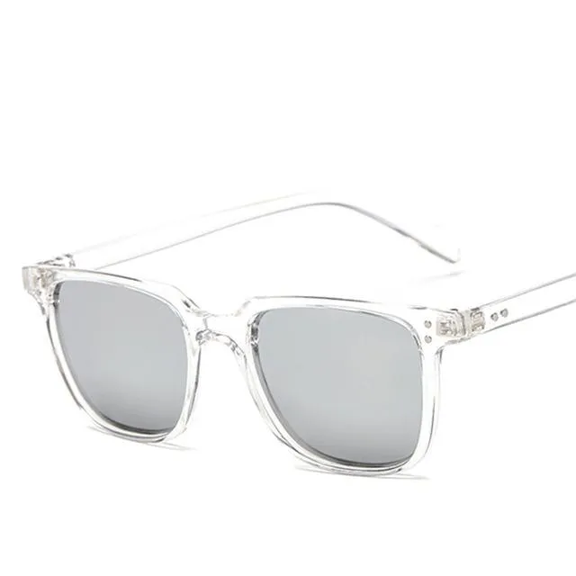 Retro Square Polarized Sunglasses