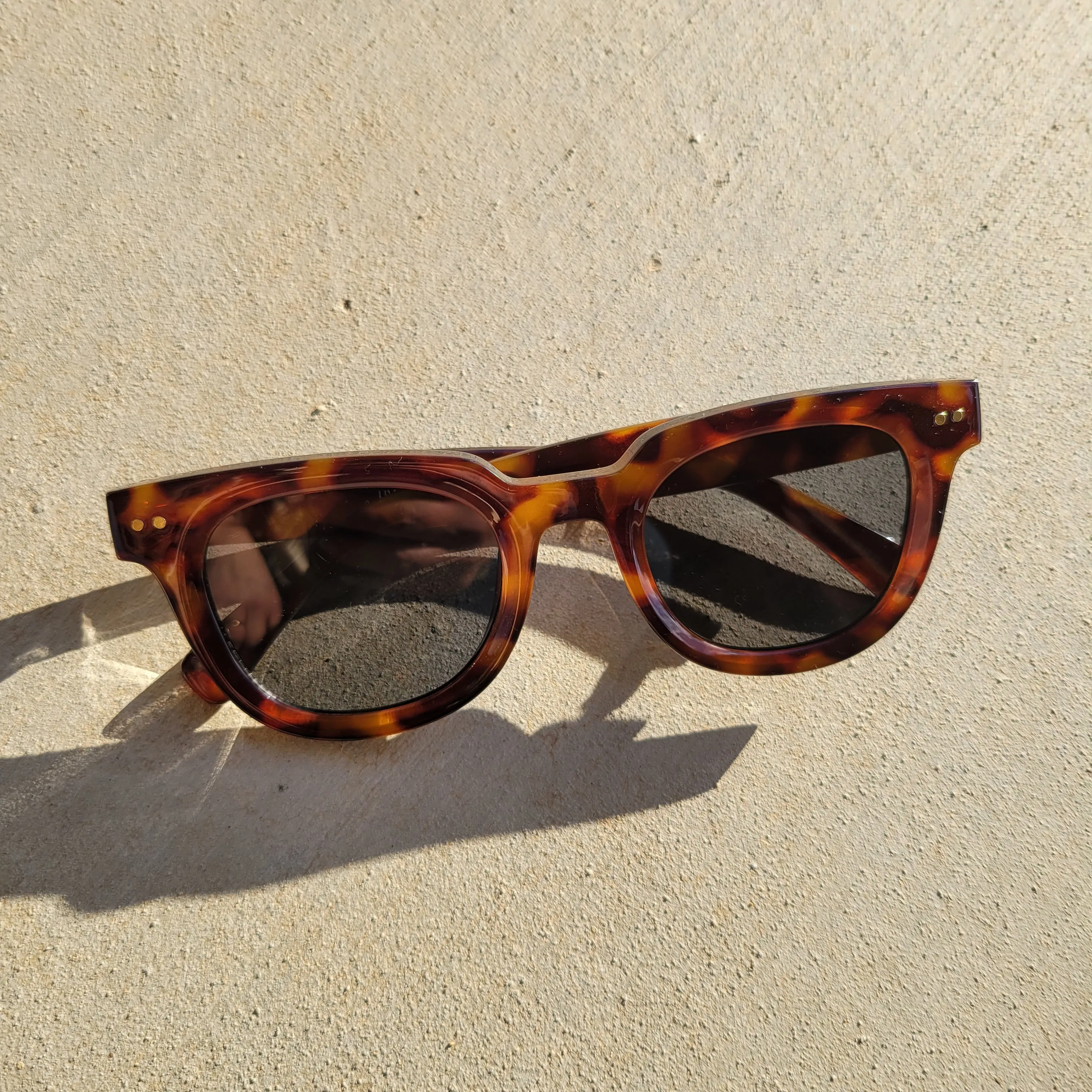 Retro Style Square Shape Assorted Color Sunglasses