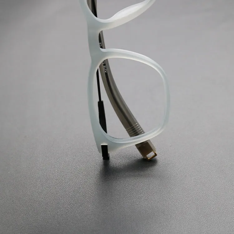 Retro Titanium Square Glasses Frame SC216