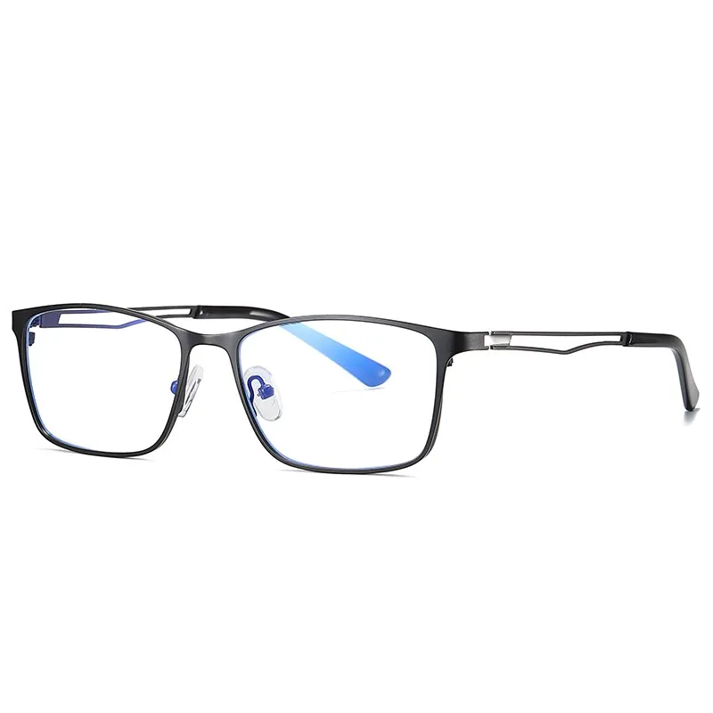 Reven Jate Men's Eyeglasses 5927 Full Rim Alloy Front Flexible Plastic Tr-90