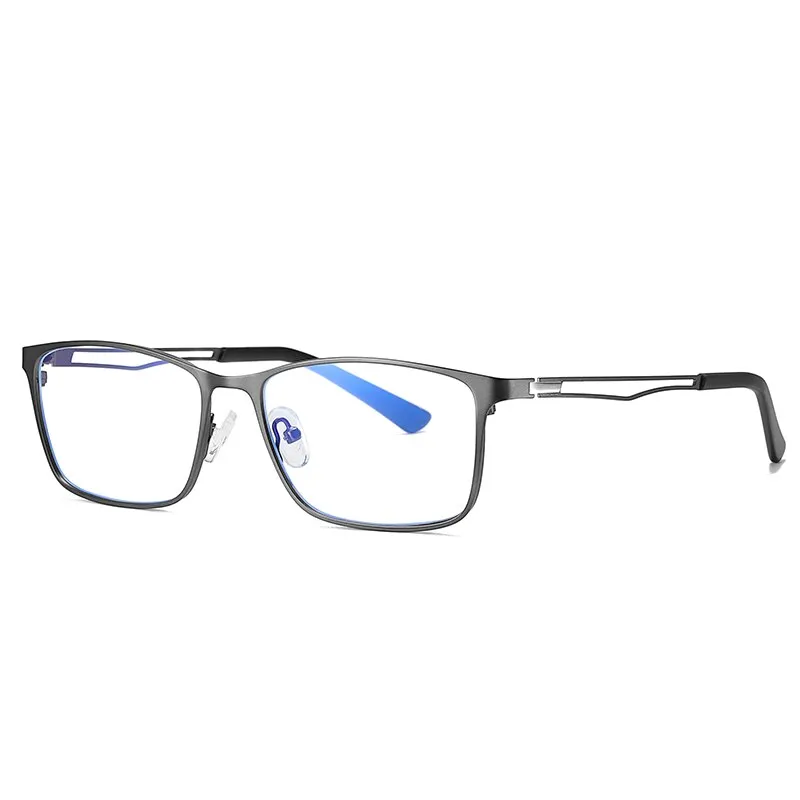 Reven Jate Men's Eyeglasses 5927 Full Rim Alloy Front Flexible Plastic Tr-90