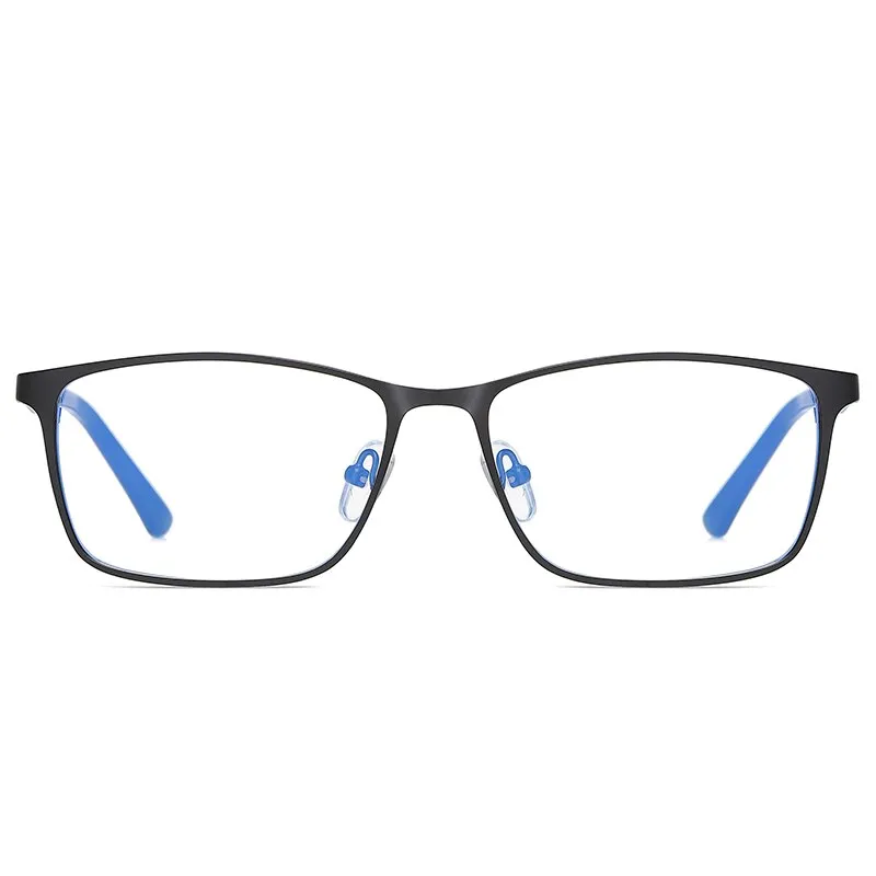 Reven Jate Men's Eyeglasses 5927 Full Rim Alloy Front Flexible Plastic Tr-90