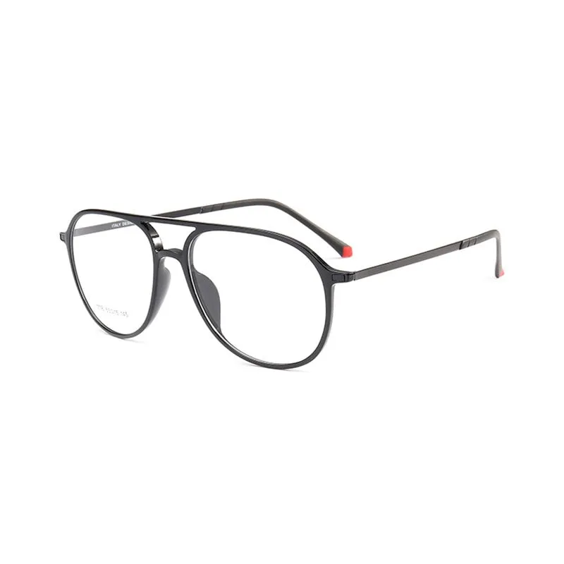 Reven Jate Unisex Full Rim Oval Acetate Eyeglasses 1116