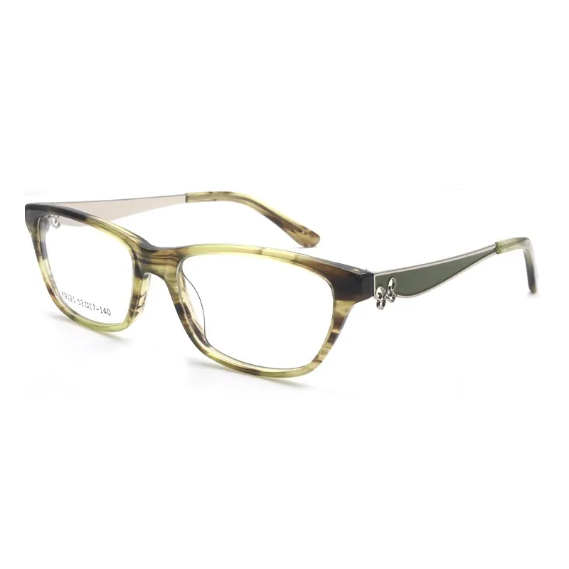 Reven Jate Unisex Full Rim Rectangle Acetate Eyeglasses K9121