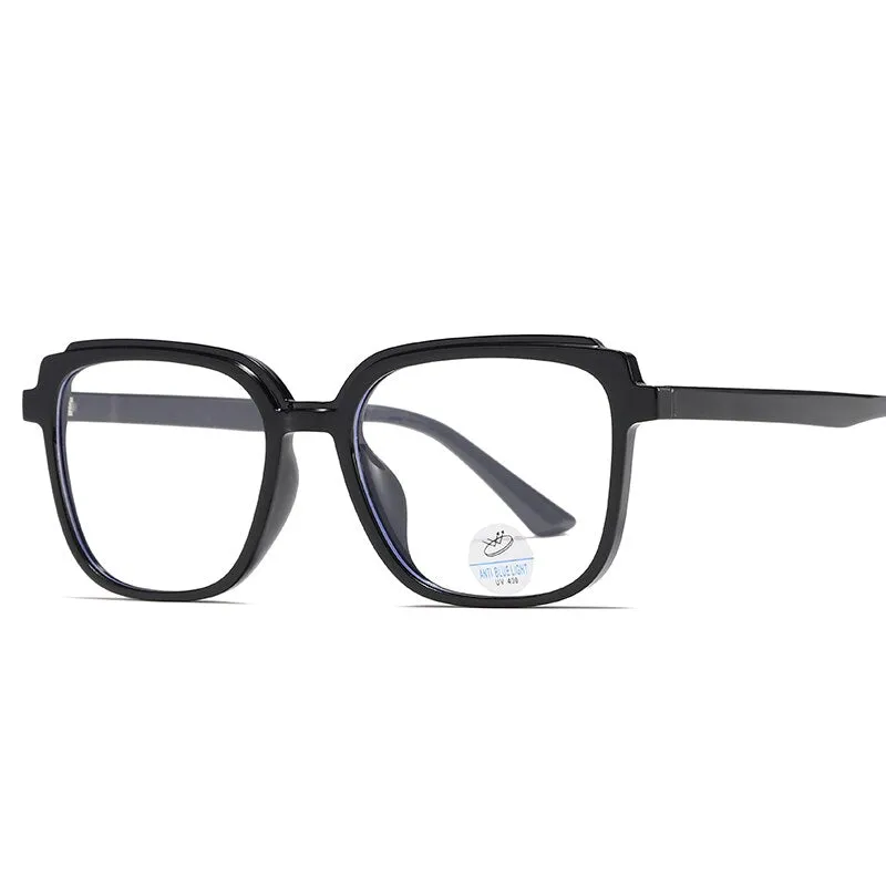 Reven Jate Unisex Full Rim Square Acetate Eyeglasses 81229
