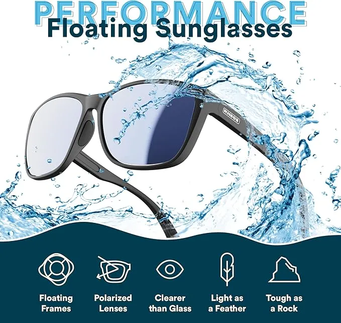 Rheos Sapelos Floating Boating & Fishing Polarized Anti-Glare Sunglasses