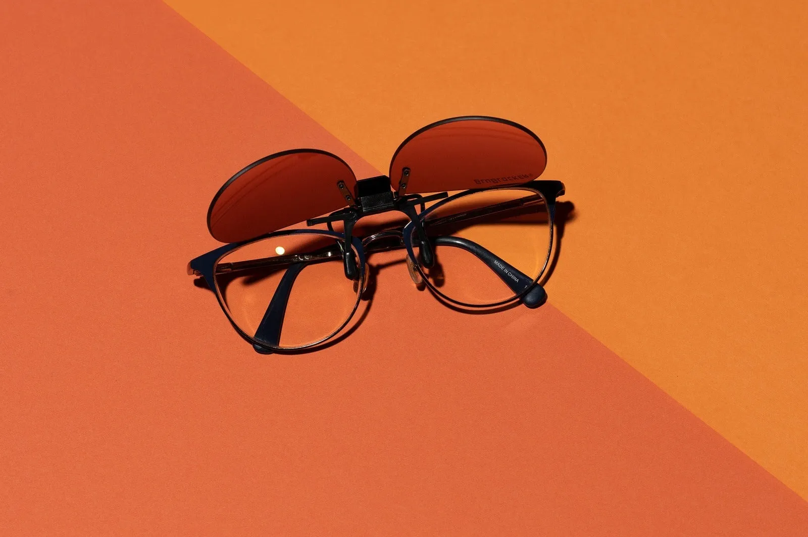 Rimless Clip-On in Small