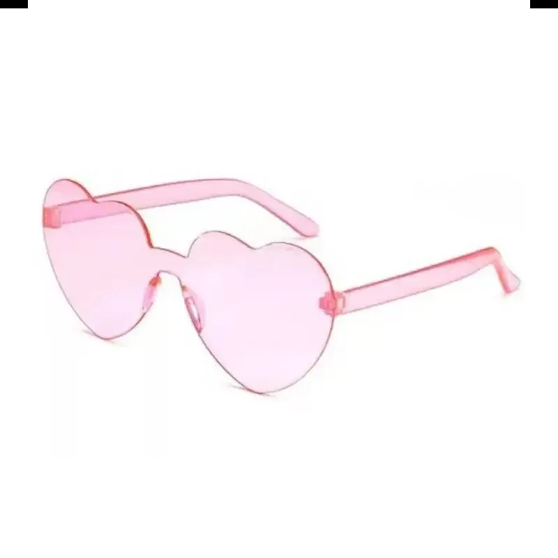 Rimless Heart Shaped Sunglasses