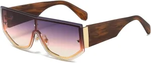 Rimless Oversized Sunglasses Women Men Sun Glasses Female Frameless Shades UV400 Eyewear