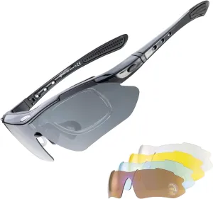 ROCKBROS Polarized Sports Sunglasses UV Protection Cycling Glasses Outdoor