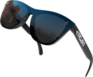 ROCKNIGHT HD Polarized UV400 Protection Anti Glare Sunglasses TR90 Frame Lightweight Beach Driving