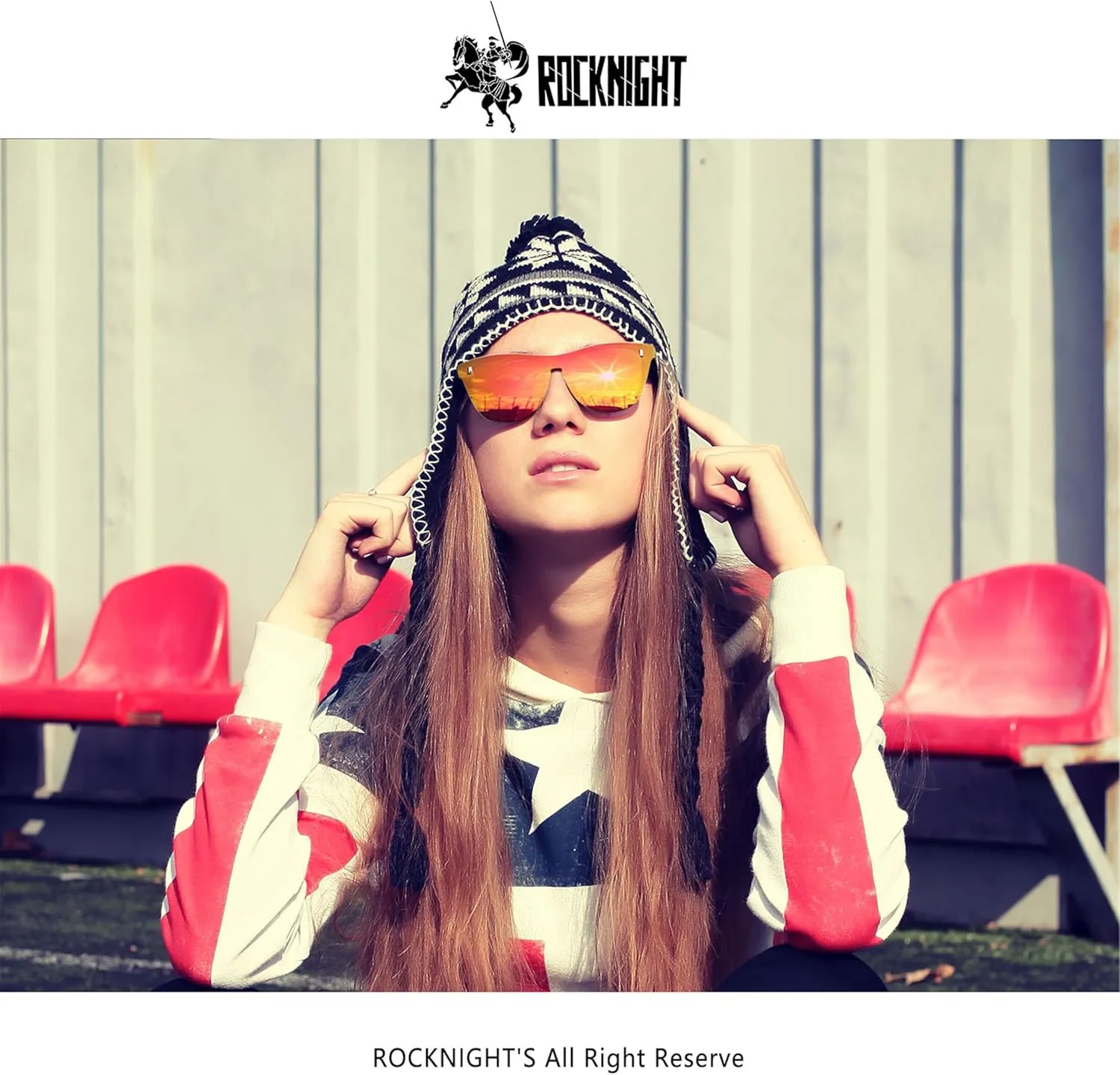 ROCKNIGHT HD Polarized UV400 Protection Anti Glare Sunglasses TR90 Frame Lightweight Beach Driving